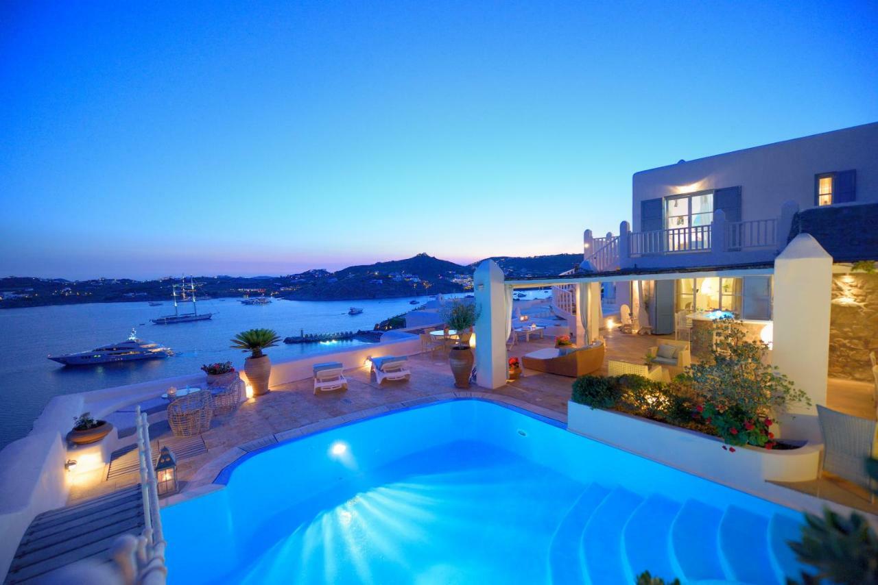 Villa La Vie In Blue Ornos  Exterior foto